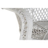Sillón de jardín DKD Home Decor Blanco 102 x 66 x 146 cm 97 x 66 x 1