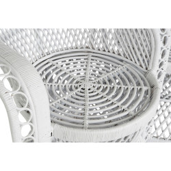 Sillón de jardín DKD Home Decor Blanco 188 x 50 x 140 cm 154 x 70 x