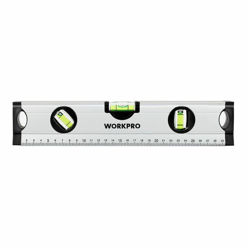 Nivel de Burbuja Workpro Aluminio 30 cm Nivel de Burbuja Workpro Aluminio 30 cm
