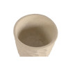 Macetero Home ESPRIT Beige Fibra de Vidrio Escandinavo 36,5 x 36,5 x 6