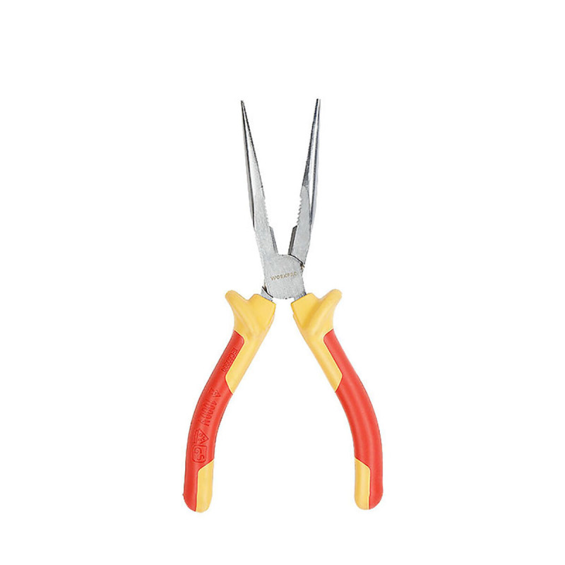 Alicates de punta de aguja Workpro 6" 15 cm Alicates de punta de aguja Workpro 6" 15 cm