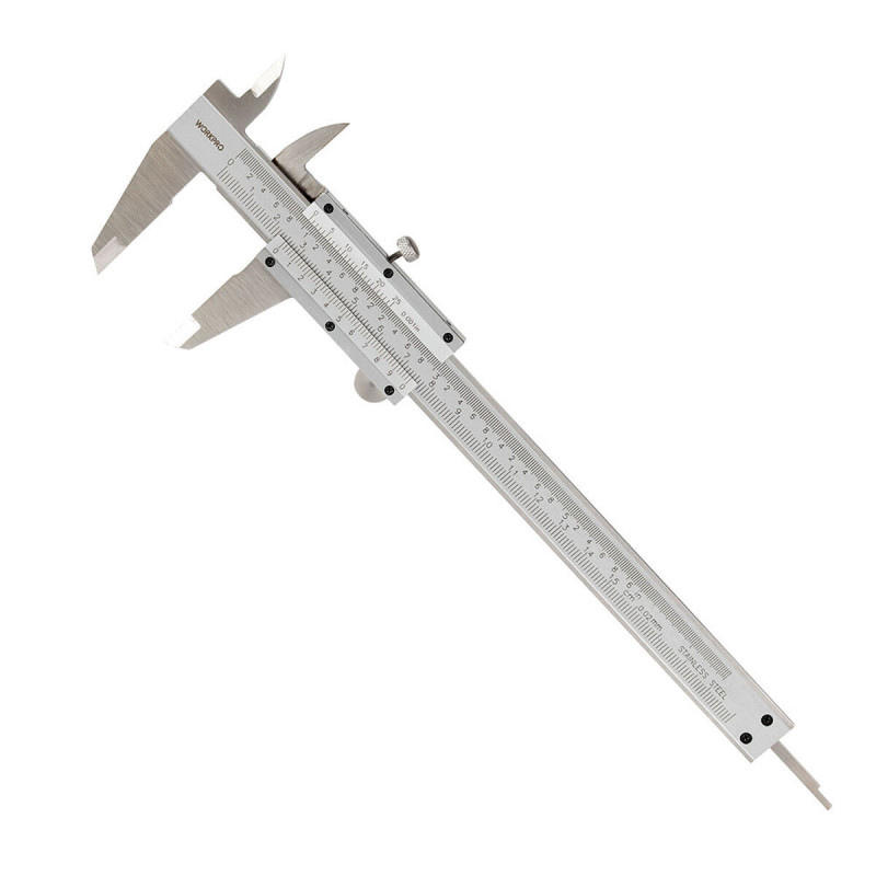 Calibre Workpro Vernier Aluminio 0,02 mm Calibre Workpro Vernier Aluminio 0,02 mm