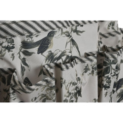 Portaherramientas Home ESPRIT Jardín Cesta Verde Beige 47 x 18 x 27 c