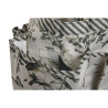 Portaherramientas Home ESPRIT Jardín Cesta Verde Beige 47 x 18 x 27 c