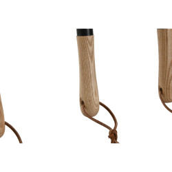 Kit de herramientas de jardinería Home ESPRIT 3 Piezas Marrón Negro