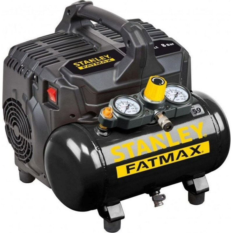 Compresor de Aire Stanley B2BL104STF564 550 W 8 bar 105 l/min 6 L Compresor de Aire Stanley B2BL104STF564 550 W 8 bar 105 l/min 6 L
