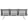 Conjunto de Sofá y Mesa Home ESPRIT Metal 130 x 68 x 65 cm
