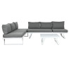 Conjunto de Sofá y Mesa Home ESPRIT Metal 130 x 68 x 65 cm