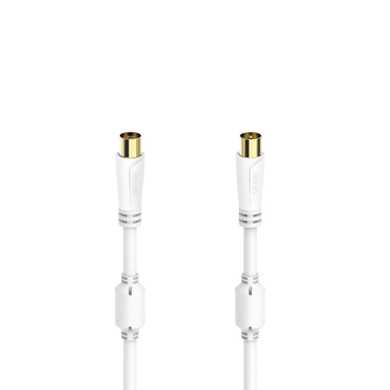 Cable de Antena Hama 00205247 Blanco 3 m Cable de Antena Hama 00205247 Blanco 3 m