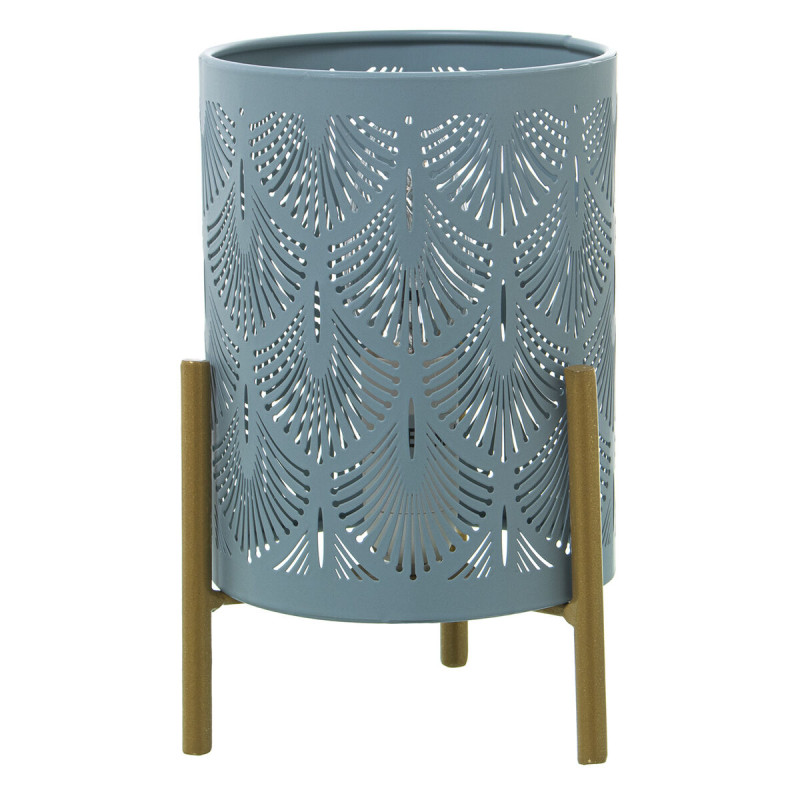 Lámpara de mesa Alexandra House Living Celeste Metal 12 x 18 x 12 cm Lámpara de mesa Alexandra House Living Celeste Metal 12 x 18 x 12 cm
