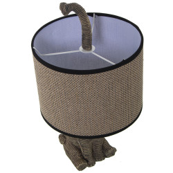 Lámpara de mesa Alexandra House Living Multicolor Cerámica 30 x 37 x
