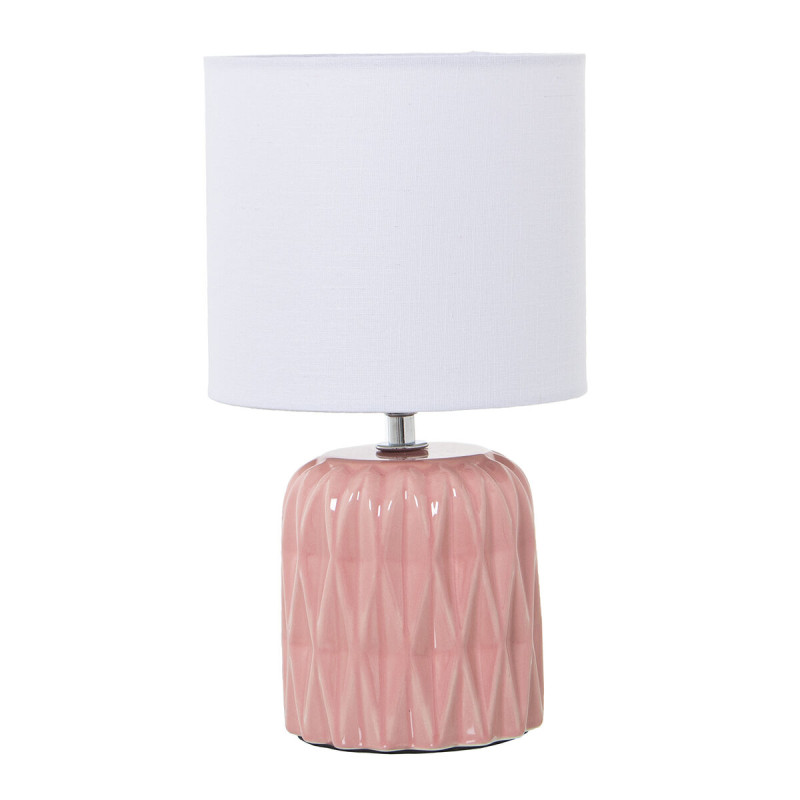 Lámpara de mesa Alexandra House Living Rosa Cerámica 40 W 17 x 30 x Lámpara de mesa Alexandra House Living Rosa Cerámica 40 W 17 x 30 x