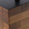 Lámpara de mesa Alexandra House Living Marrón Madera 60 W 38 x 51 x