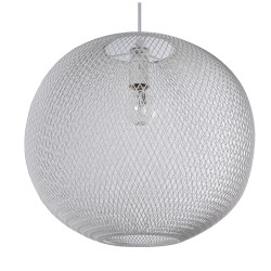 Lámpara de Techo Alexandra House Living Blanco Metal 60 W 40 x 34 x 4