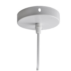 Lámpara de Techo Alexandra House Living Blanco Metal 60 W 40 x 34 x 4