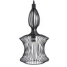 Lámpara de Techo Alexandra House Living Negro Metal 60 W 25 x 51 x 25