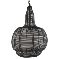 Lámpara de Techo Alexandra House Living Negro Metal 60 W 45 x 61 x 45