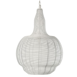 Lámpara de Techo Alexandra House Living Blanco Metal 60 W 45 x 61 x 4