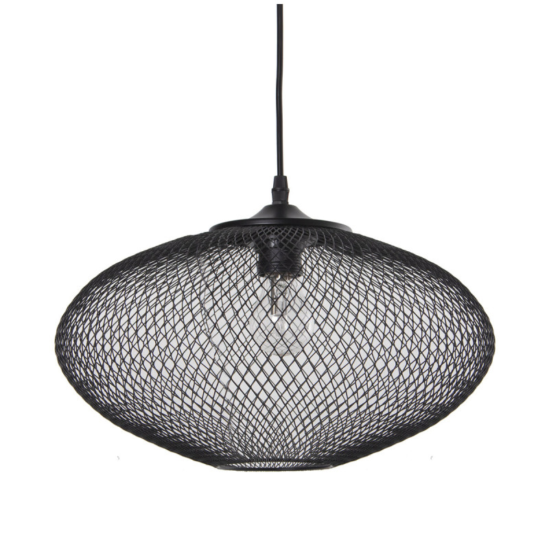 Lámpara de Techo Alexandra House Living Negro Metal 40 W 38 x 25 x 38 Lámpara de Techo Alexandra House Living Negro Metal 40 W 38 x 25 x 38