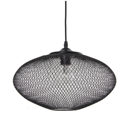 Lámpara de Techo Alexandra House Living Negro Metal 40 W 38 x 25 x 38