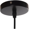 Lámpara de Techo Alexandra House Living Negro Metal 40 W 38 x 25 x 38