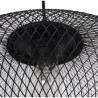 Lámpara de Techo Alexandra House Living Negro Metal 40 W 38 x 25 x 38