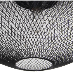 Lámpara de Techo Alexandra House Living Negro Metal 40 W 38 x 25 x 38