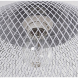 Lámpara de Techo Alexandra House Living Blanco Metal 40 W 35 x 42 x 3