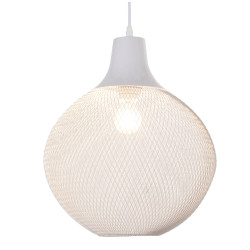 Lámpara de Techo Alexandra House Living Blanco Metal 40 W 35 x 42 x 3