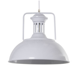Lámpara de Techo Alexandra House Living Blanco Metal 40 W 40 x 38 x 4