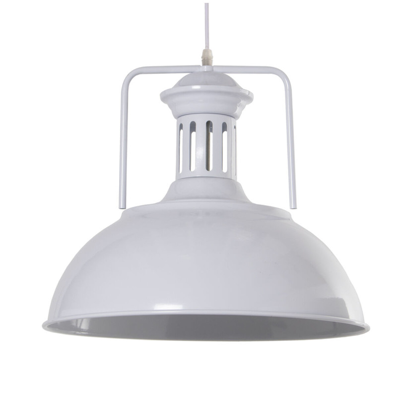 Lámpara de Techo Alexandra House Living Blanco Metal 40 W 40 x 38 x 4 Lámpara de Techo Alexandra House Living Blanco Metal 40 W 40 x 38 x 4