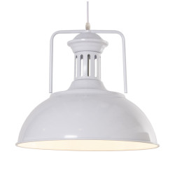 Lámpara de Techo Alexandra House Living Blanco Metal 40 W 40 x 38 x 4