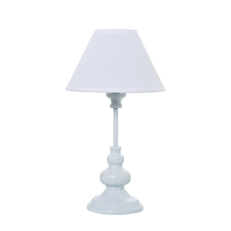 Lámpara de mesa Alexandra House Living Blanco Metal 40 W 20 x 33 x 20