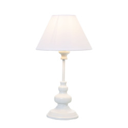 Lámpara de mesa Alexandra House Living Blanco Metal 40 W 20 x 33 x 20