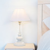Lámpara de mesa Alexandra House Living Blanco Metal 40 W 20 x 33 x 20