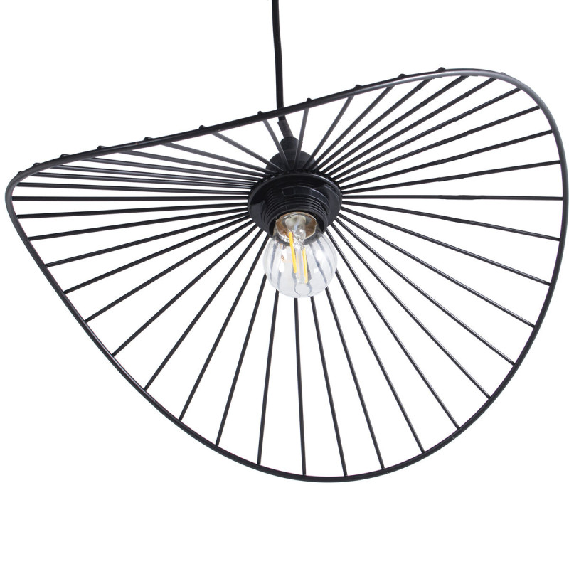 Lámpara de Techo Alexandra House Living Negro Metal Lámpara de Techo Alexandra House Living Negro Metal