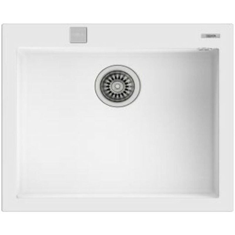 Fregadero de Un Seno Teka Forsquare 50.40 TG Blanco Fregadero de Un Seno Teka Forsquare 50.40 TG Blanco
