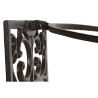 Soporte de Pared para Colgar Macetas Home ESPRIT Marrón oscuro Hierro