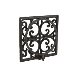Soporte de Pared para Colgar Macetas Home ESPRIT Marrón oscuro Hierro