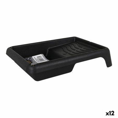 Bandeja para Pintura Dem Brico Negro 38,5 x 28,5 x 7,5 cm (12 Unidades