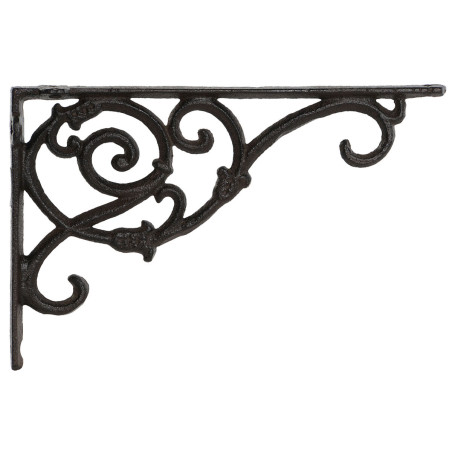 Soporte de Pared Home ESPRIT Hierro 24 x 3,2 x 15 cm