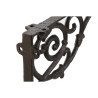 Soporte de Pared Home ESPRIT Hierro 24 x 3,2 x 15 cm