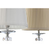 Lámpara de mesa Home ESPRIT Blanco Beige Metal 25 W 220 V 22 x 22 x 4