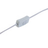 Lámpara de mesa Home ESPRIT Blanco Porcelana 50 W 220 V 36 x 36 x 61