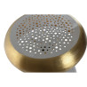 Lámpara de mesa Home ESPRIT Gris Dorado Metal 4 W 220 V 36 x 36 x 37,