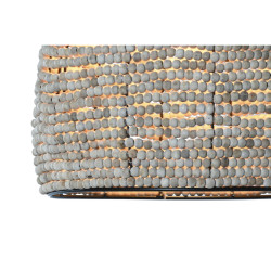 Lámpara de Techo Home ESPRIT Natural Madera Metal 50 W 36,5 x 36,5 x