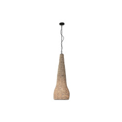 Lámpara de Techo Home ESPRIT Natural Madera Metal 50 W 36,5 x 36,5 x