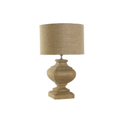 Lámpara de mesa Home ESPRIT Natural Yute Madera 50 W 220 V 36 x 36 x