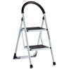 Escalera plegable Blanco Negro Gris Metal 38 x 50 x 84 cm (6 Unidades)