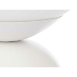 Lámpara de mesa Bola 40 W Blanco Cerámica 15 x 28,5 x 15 cm (4 Unida